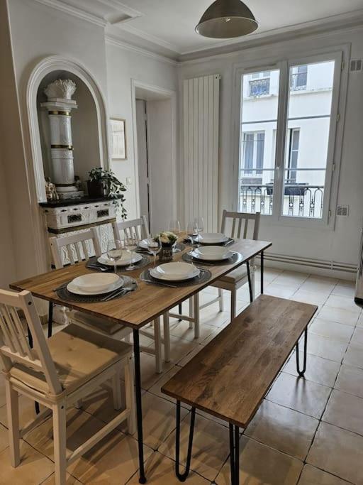 פריז Charmant Nice Appartement 5 Personnes People Max מראה חיצוני תמונה